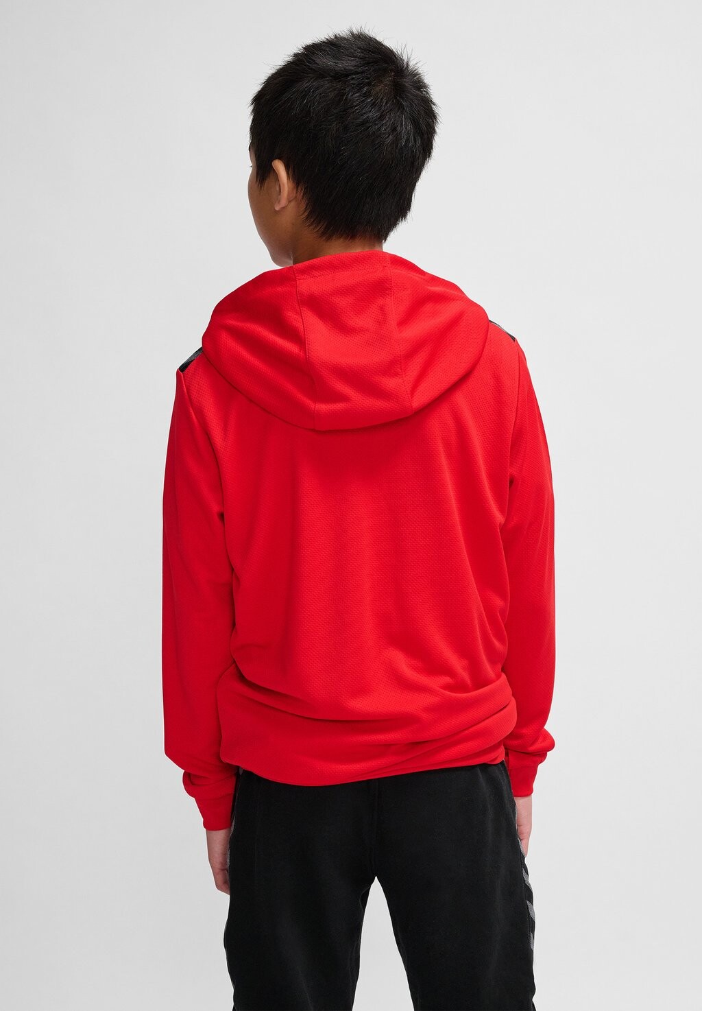 Куртка для тренировок HMLAUTHENTIC PL ZIP HOODIE Hummel, цвет true red — фото 3