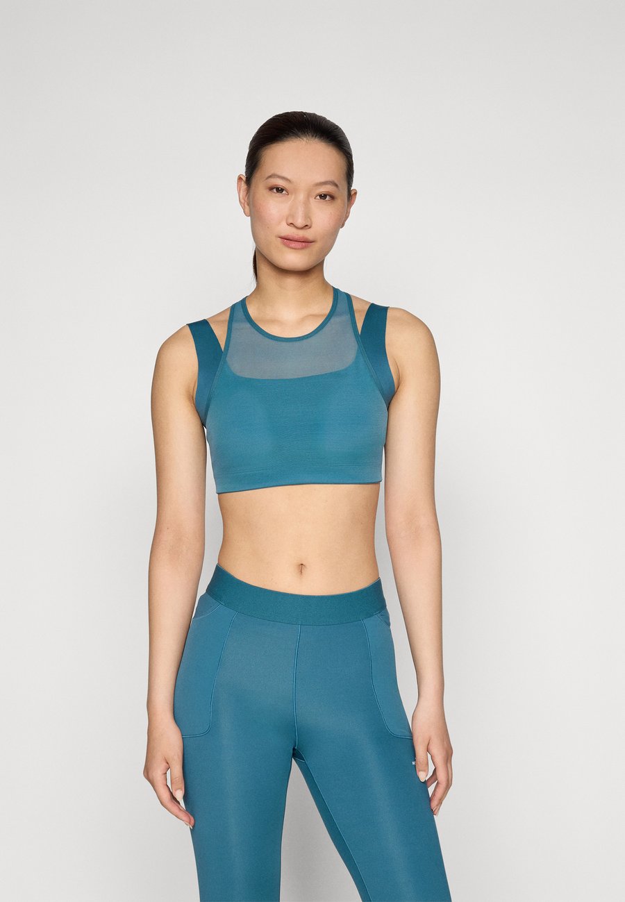 

Бюстгальтер The North Face REFINA DOUBLE LAYER BRA, Space/Teal