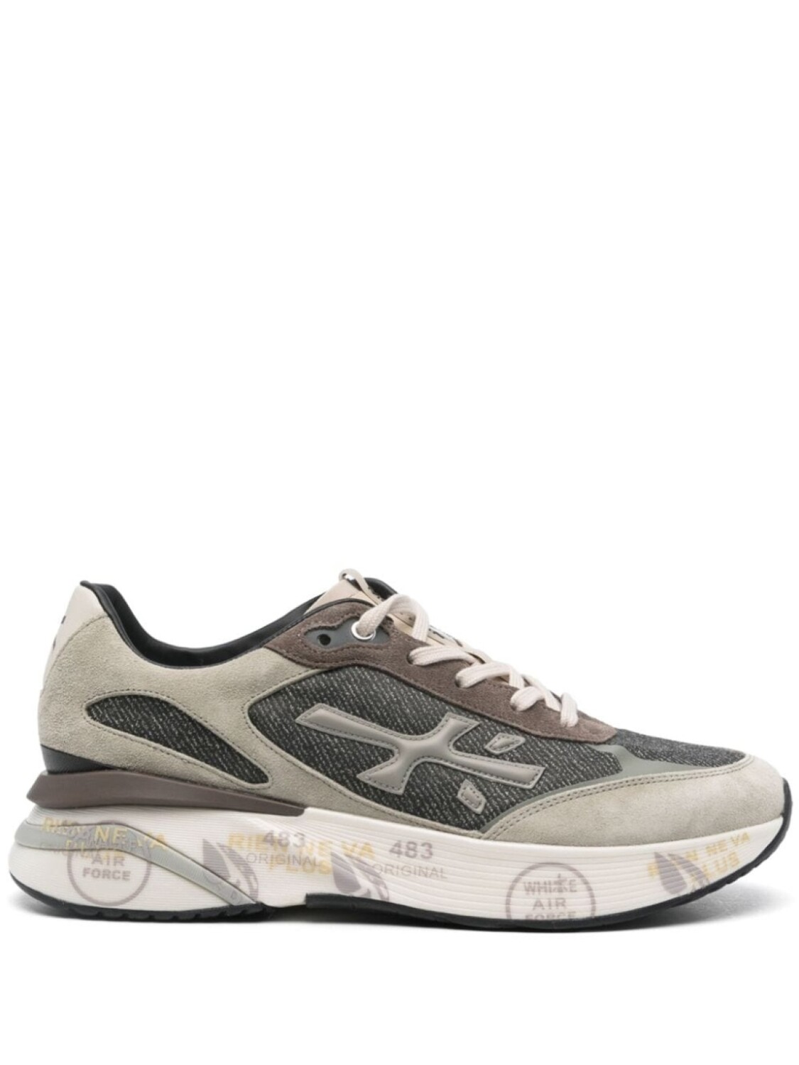 

Premiata кроссовки Moerun, зеленый