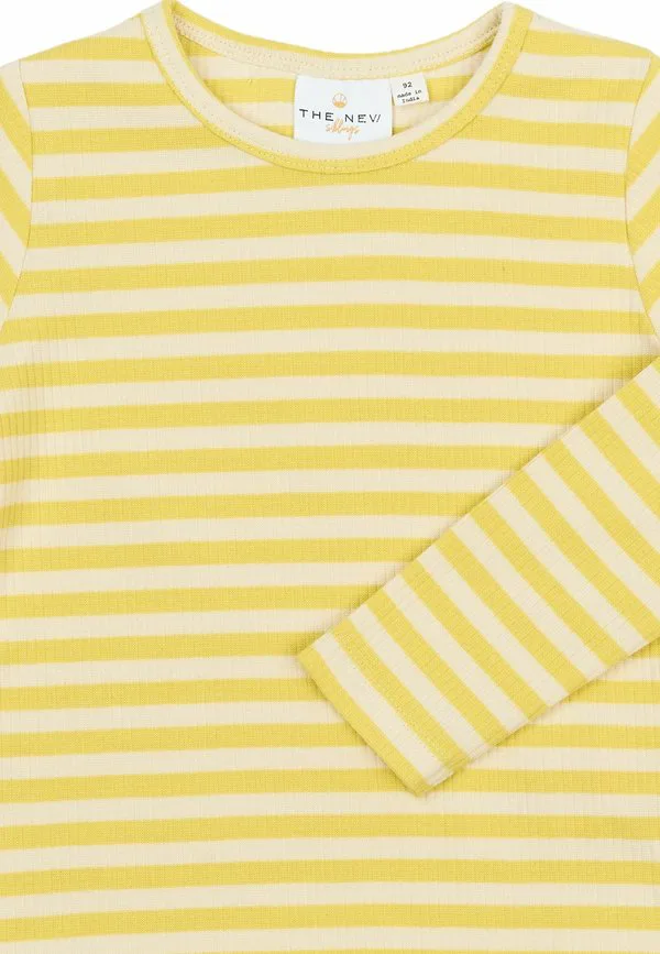 Футболка с длинным рукавом tnstfro l_s tee The New Siblings, Dusky Citron Striped — фото 4