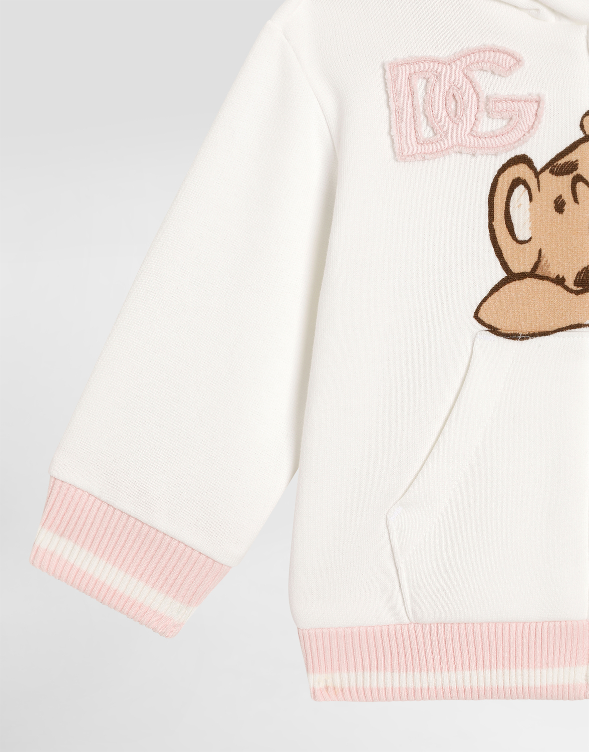Толстовка с капюшоном и леопардовым принтом Dolce&Gabbana, мультиколор — фото 4