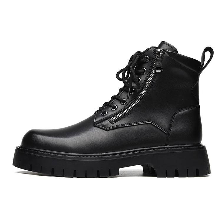 

YEDANI Мужские ботинки Martin черные однослойные, цвет Black Single Layer Shoes
