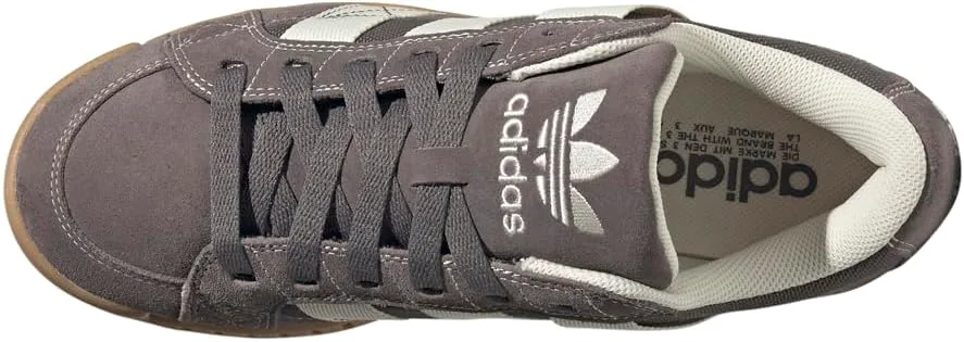 Мужские кроссовки Adidas Lwst на шнуровке повседневные - серые, серый — фото 4