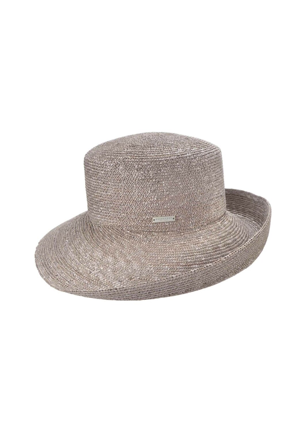 

Колокол с соломенной отделкой и лацканом спереди 50762-2 SEEBERGER, цвет Taupe One Size