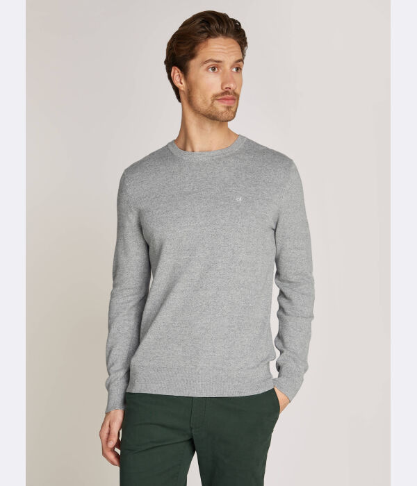 

Свитер Slim fit Calvin Klein, серый