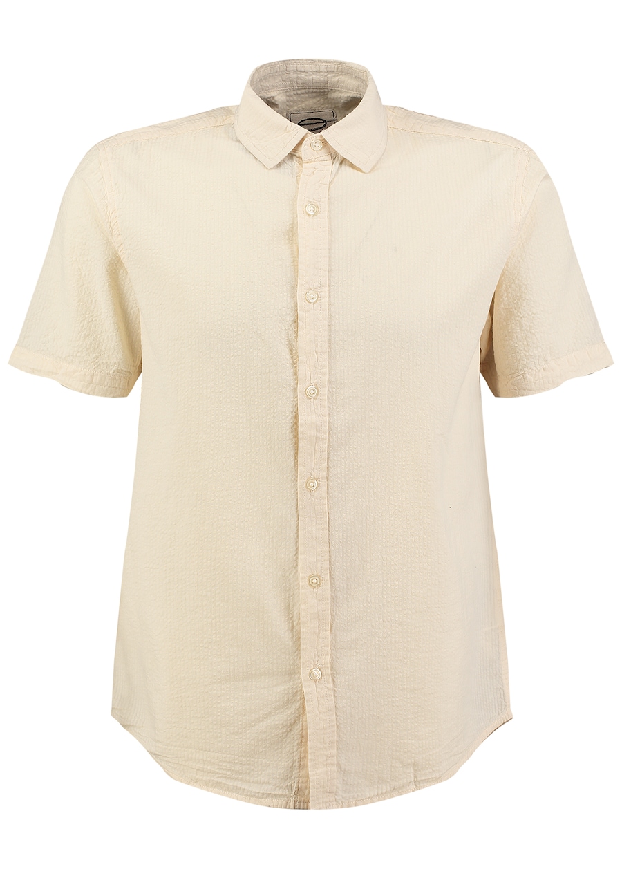 

Рубашка на пуговицах классического кроя Key Largo SEASIDE, кремовый