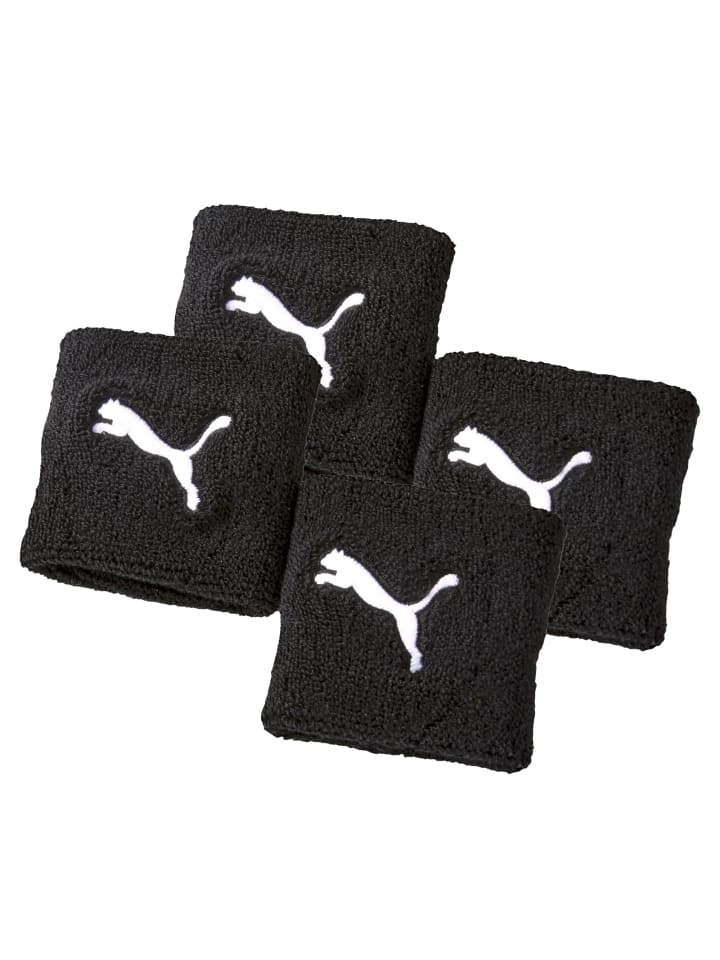 

Puma Браслет Schweißband 4er Pack in Schwarz