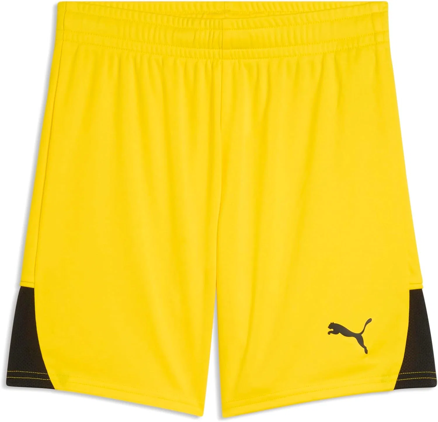 Шорты для мальчиков Puma Teamliga26, Faster Yellow-Puma Black