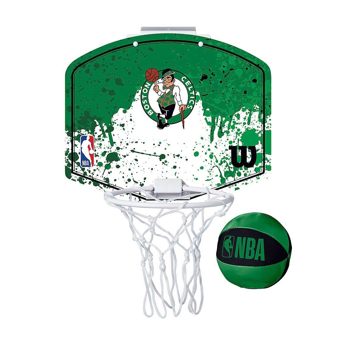 

Мини обруч команды NBA Boston Celtics Wilson, зеленый