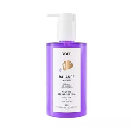 

Легкий кондиционер Bounce My Hair Balance с смягчающими веществами, 300 мл, Yope