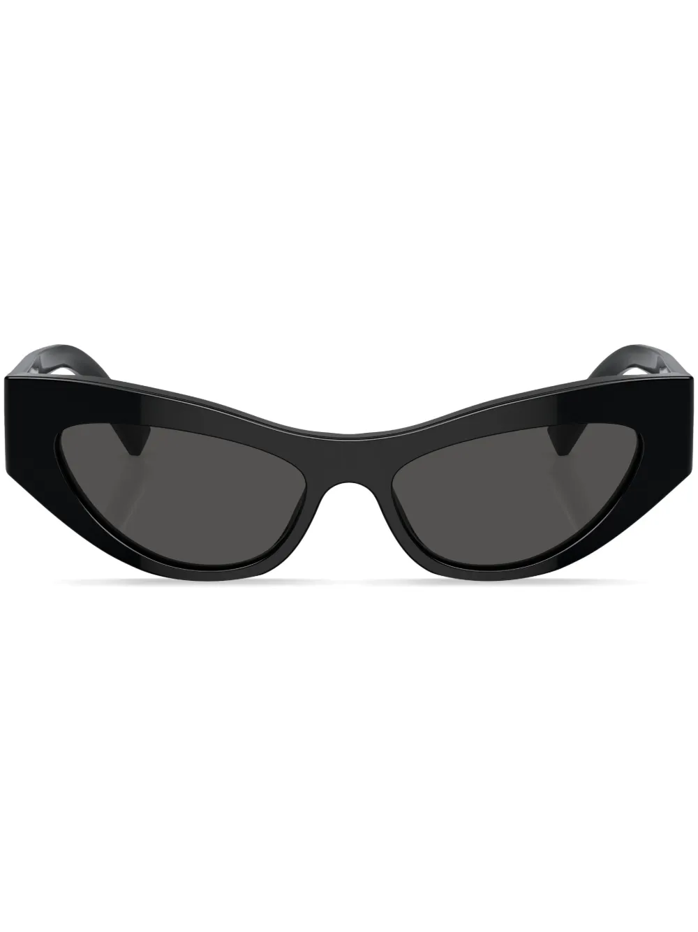 

Солнцезащитные очки в овальной оправе Dolce & Gabbana Eyewear, черный
