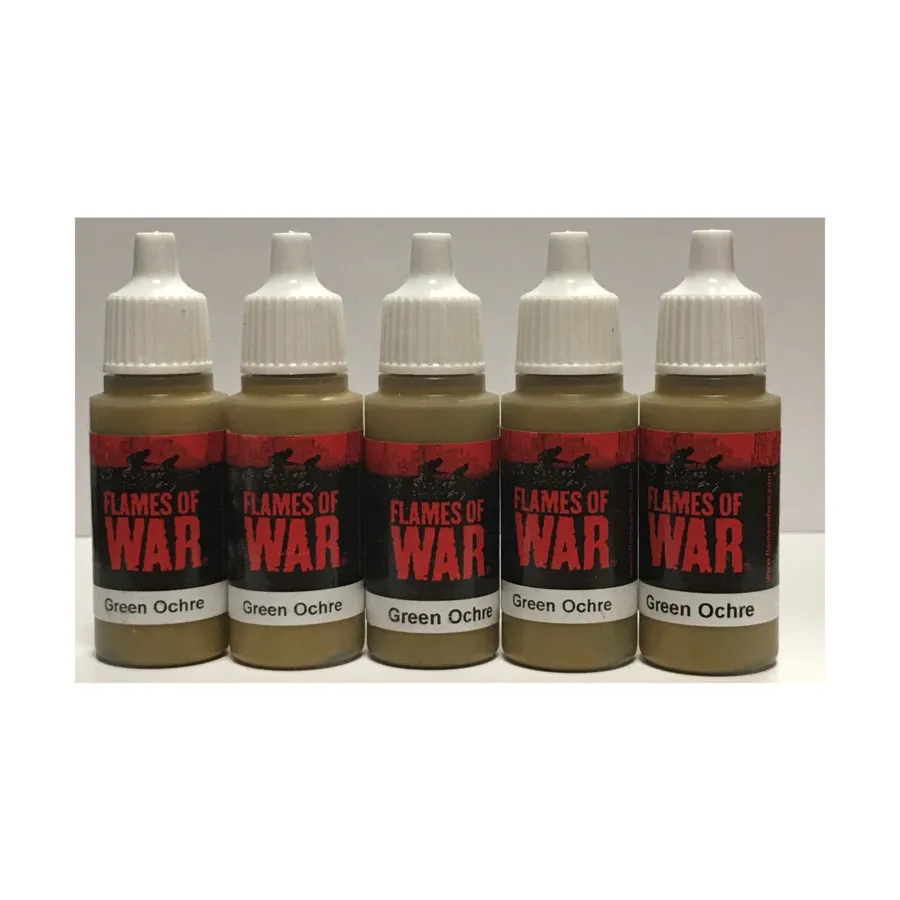 

Зеленая охра, 5 шт., Flames of War - Paint