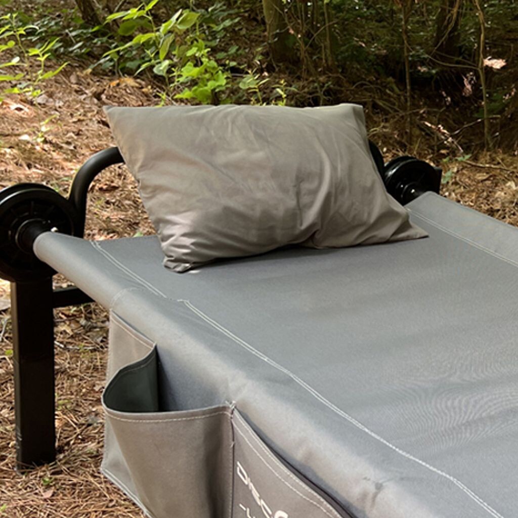 

Подушка для кемпинга Disc-O-Bed, серая подушка, подушка для путешествий, автодом на колесах на открытом воздухе
