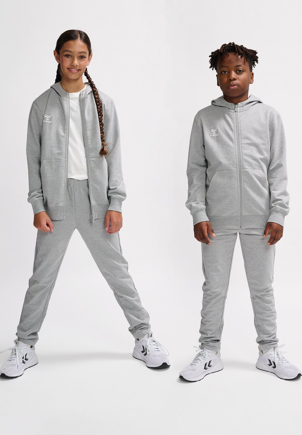 

Толстовка 2.0 ZIP Hummel, цвет grey melange