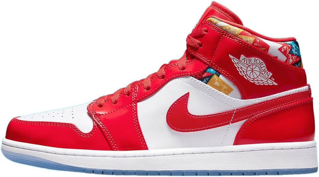 

Jordan Mens 1 Nike, Chile Red White Pollen