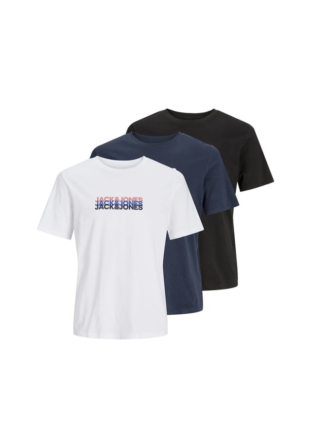 

Футболка кибер футболка с коротким рукавом Jack & Jones, мультиколор