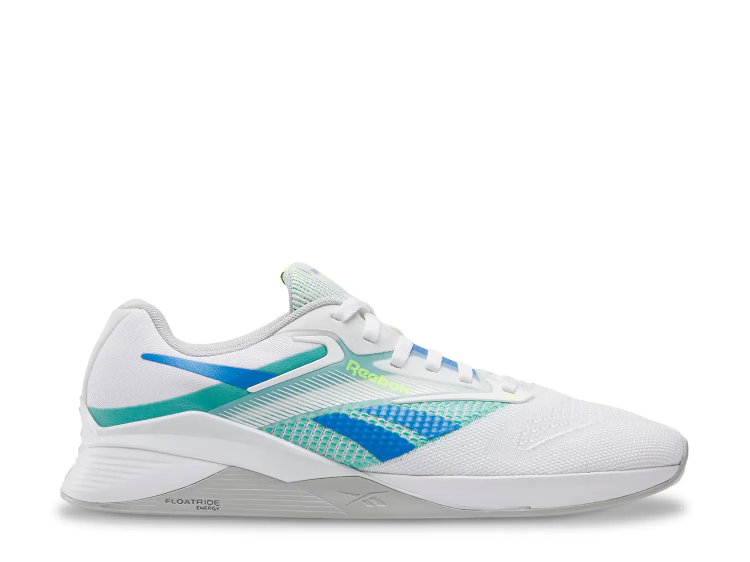 Кроссовки Nano X4 Training Shoe Reebok, белый/зеленый/синий