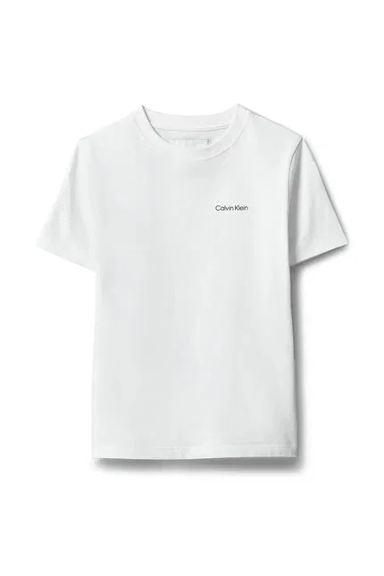 Футболка хлопковая Calvin Klein Jeans, белый — фото 2