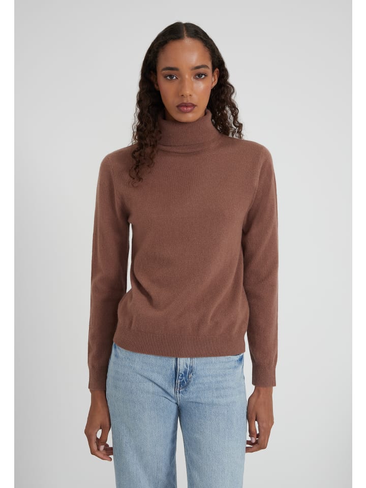 

Style Republic Узкий свитер с высоким воротником цвета мокко