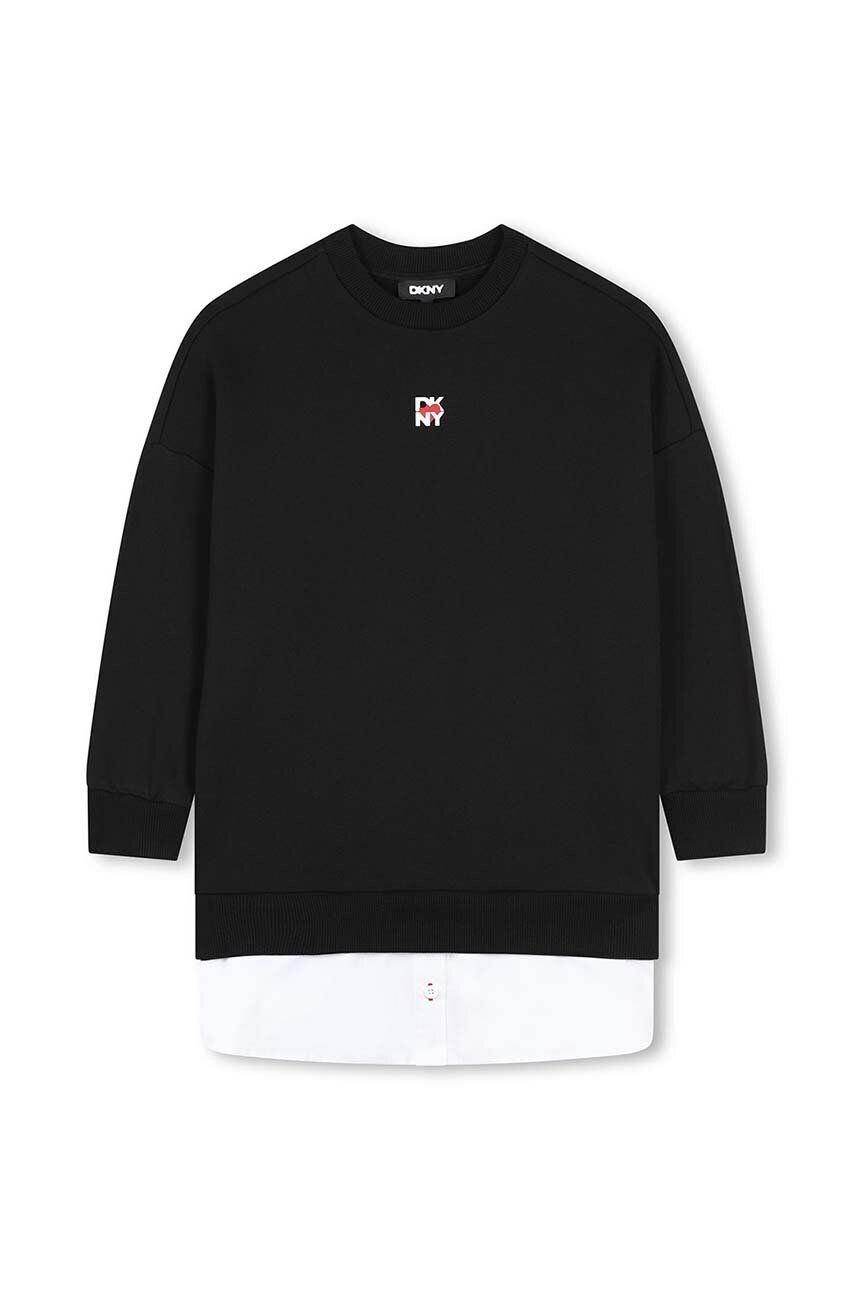 

Dkny платье для маленькой девочки, черный