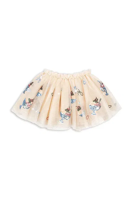 Юбка детская YVONNE SKIRT Konges Sløjd, бежевый