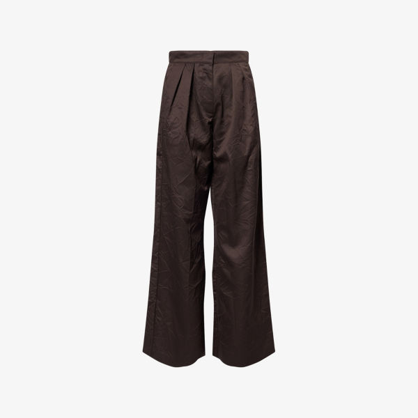 

Широкие брюки-клеш Crimp из ткани Represent, черный