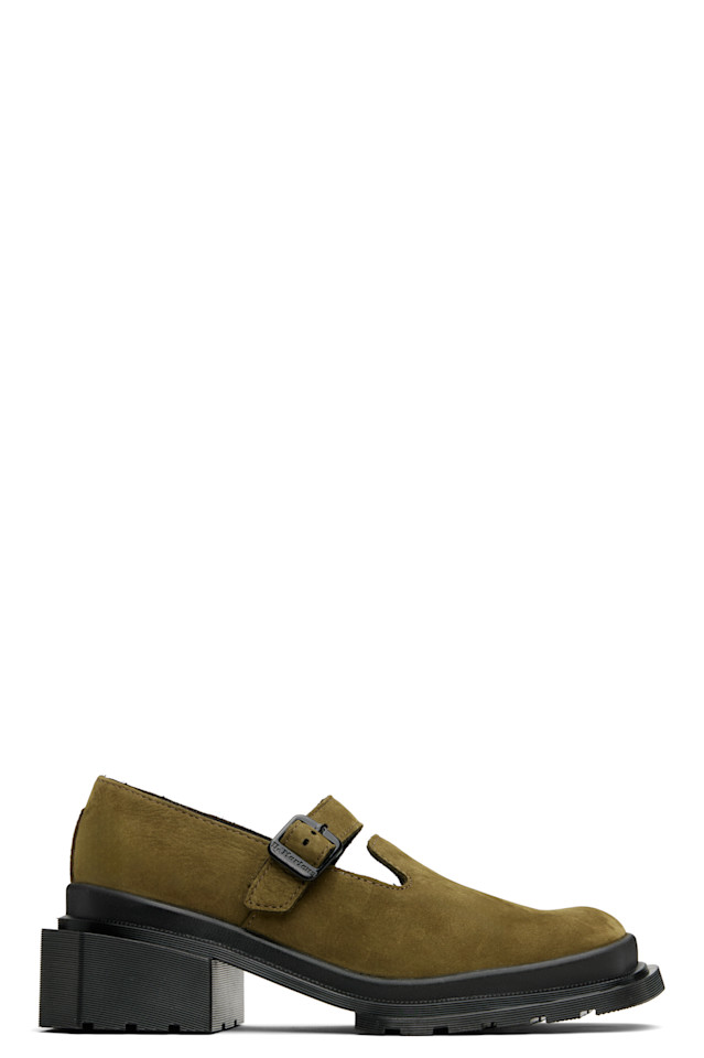 Мокасины Maybole Mary Jane Dr. Martens, зеленый