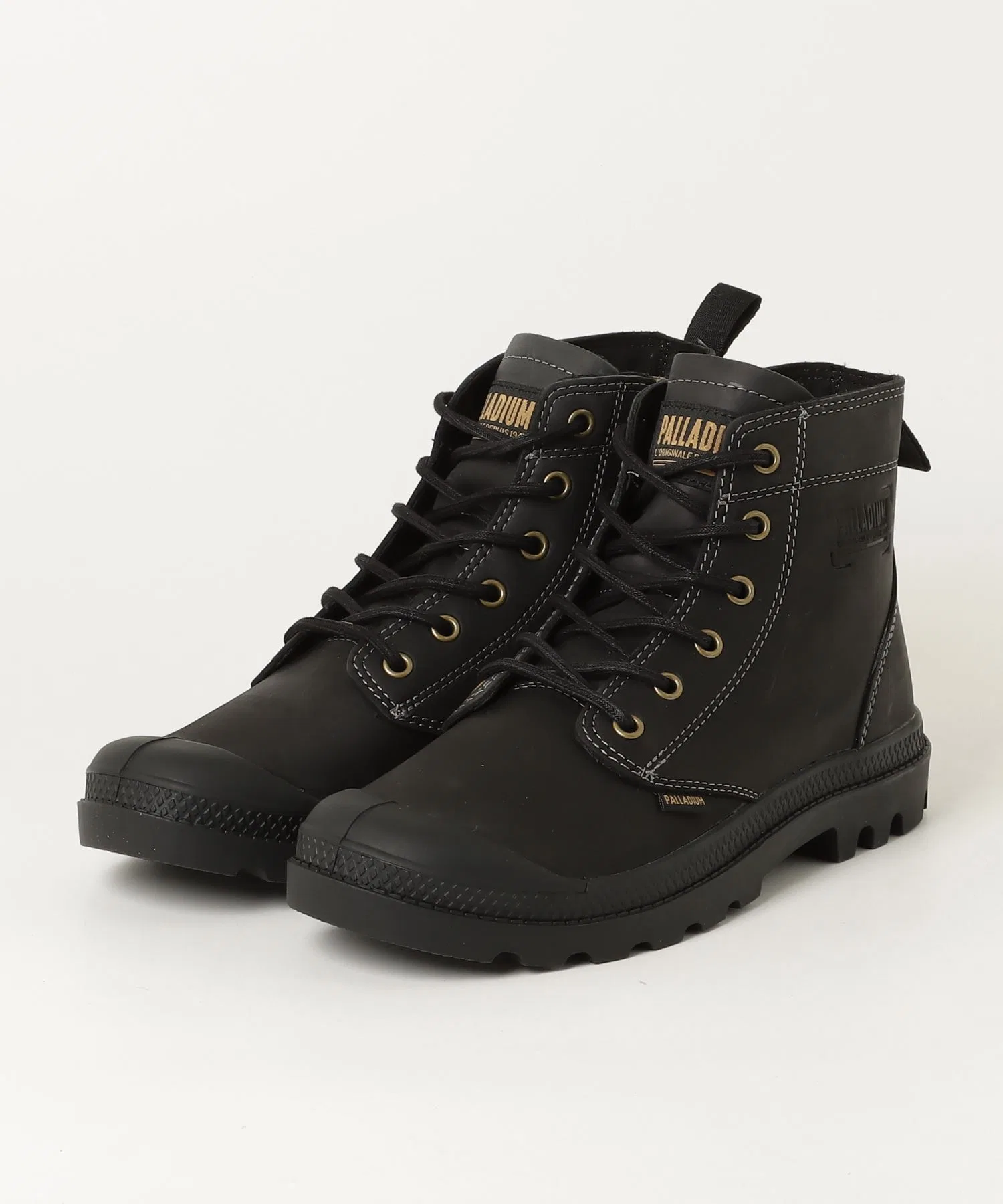 Мужские и женские ботинки PALLADIUM PAMPA ZIP LTH LEGACY из натуральной кожи
