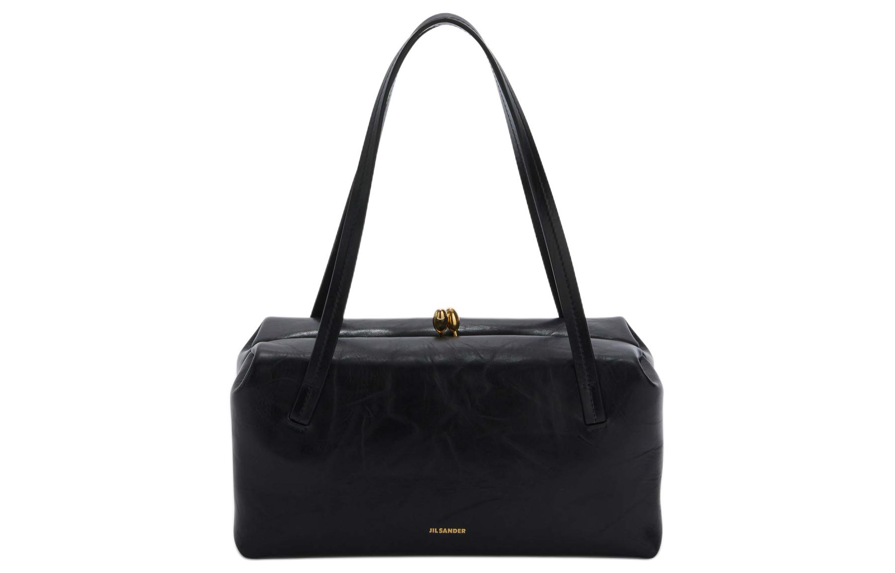 

Сумка через плечо JIL SANDER с мелким логотипом Goji