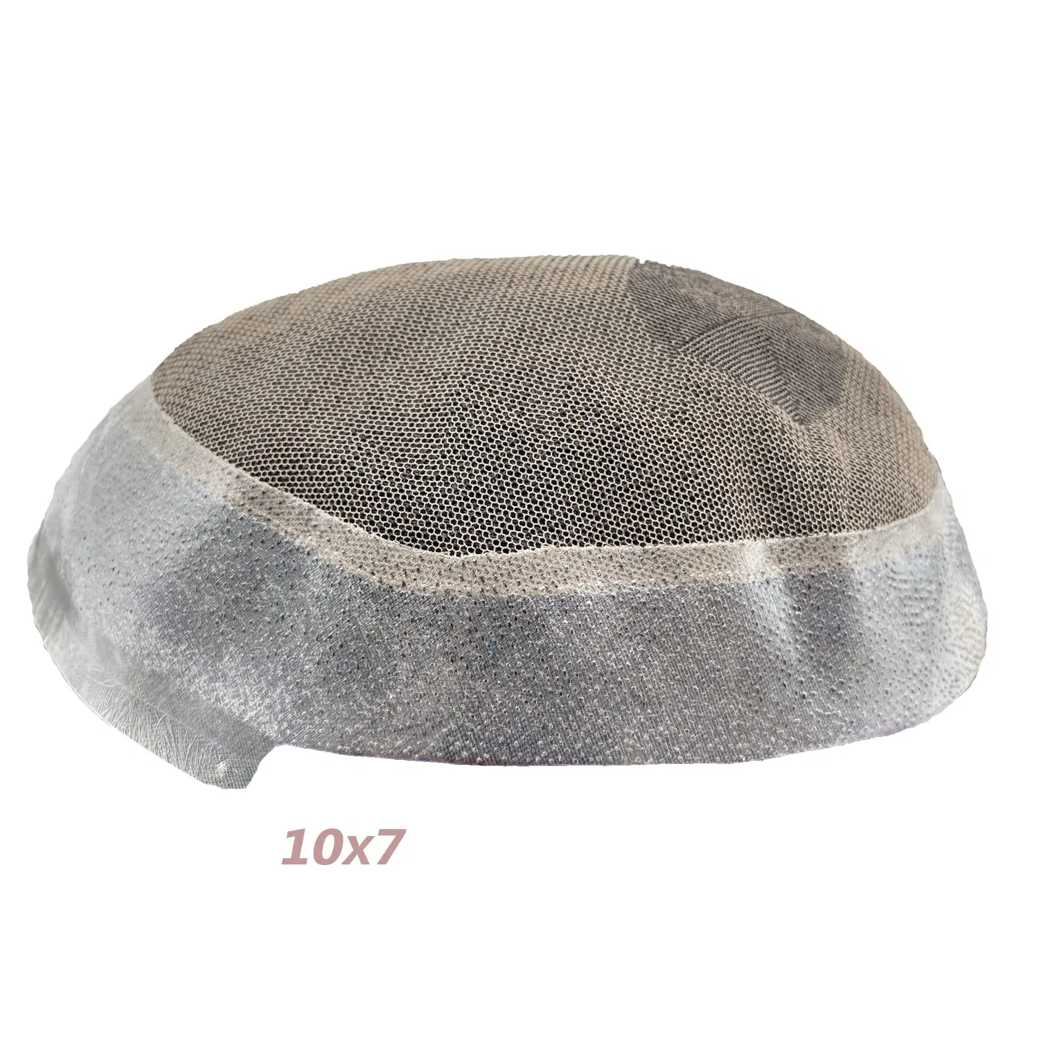 Мужской парик из натуральных волос NLW Real Hair Toupee N.L.W., #1B 10*7 — фото 2