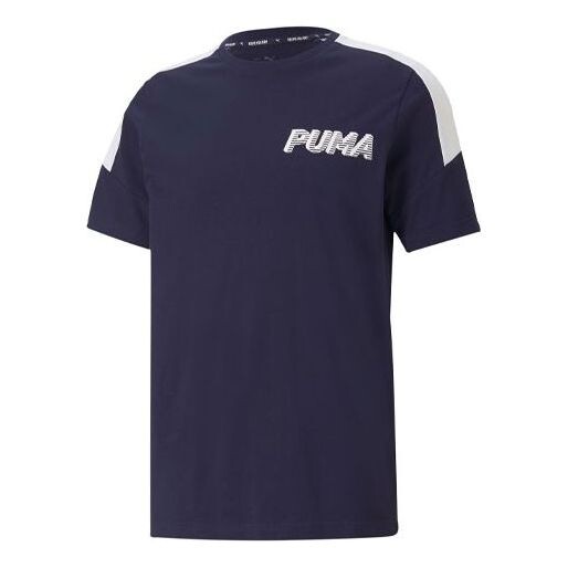 

Футболка modern sports logo t-shirt 'navy' Puma, синий