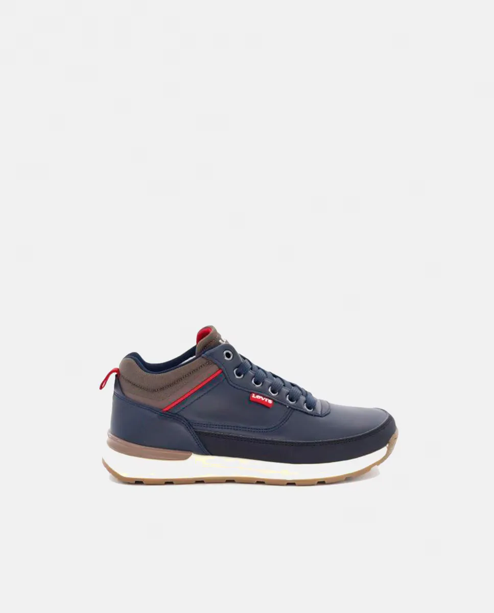 

Ботинки Ascot для мальчиков на шнуровке Levi's, темно-синий