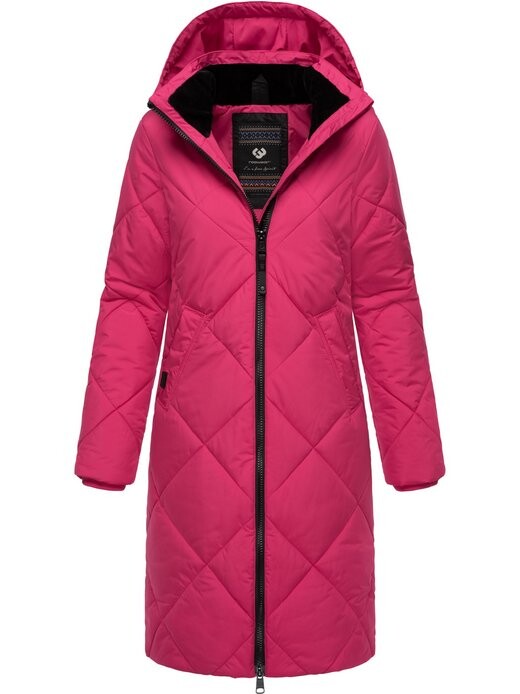 

Стеганое пальто ребела Ragwear, фуксия