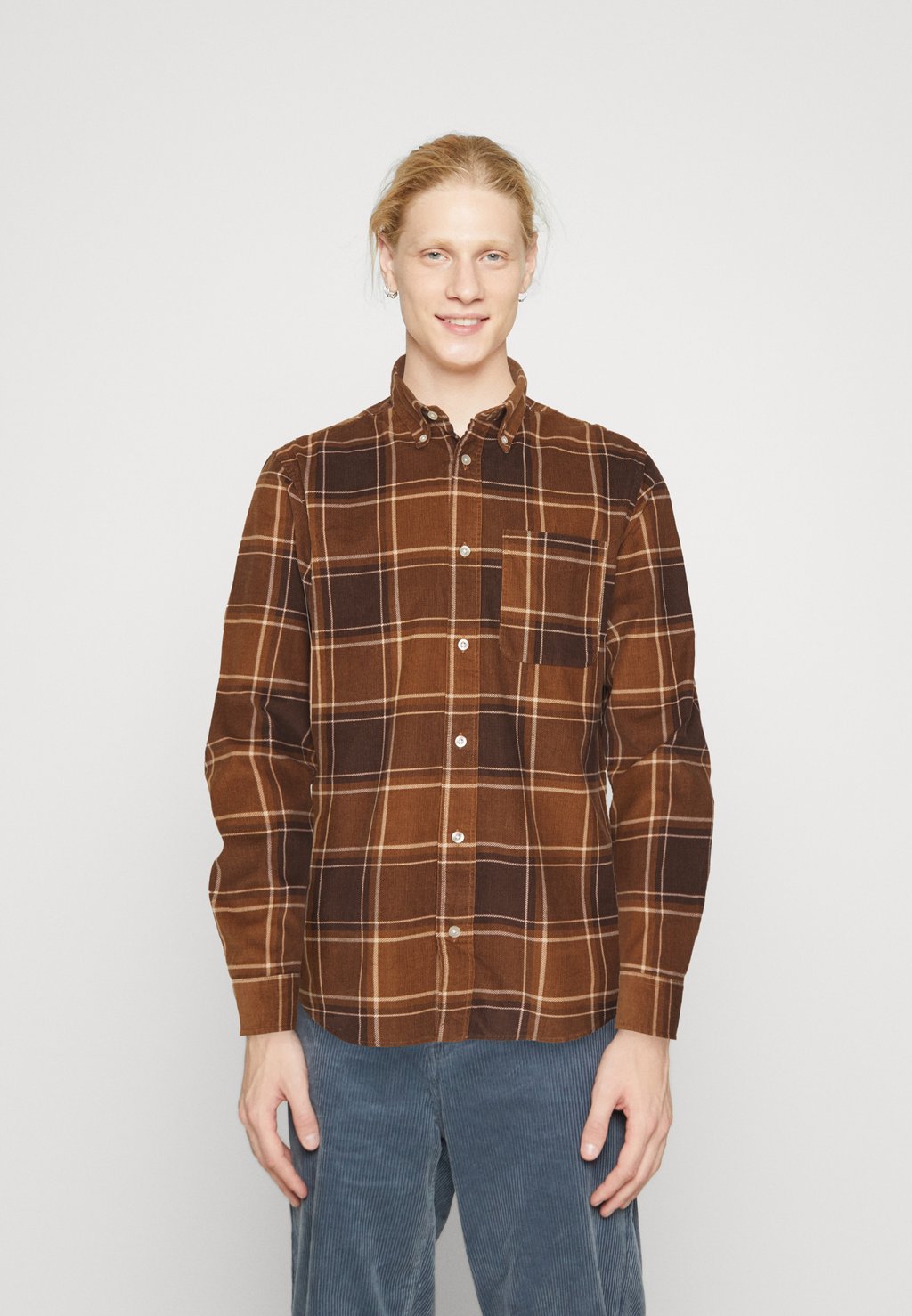 

Рубашка JPRBLUBROOK LS Jack & Jones, цвет toffee fit