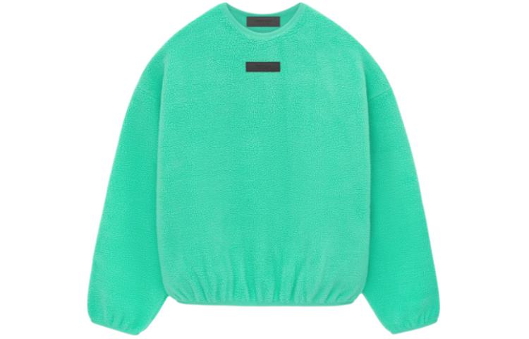 Топ Fear of God Essentials SS24 Polar Fleece Crewneck 'Mint Leaf' — фото 2
