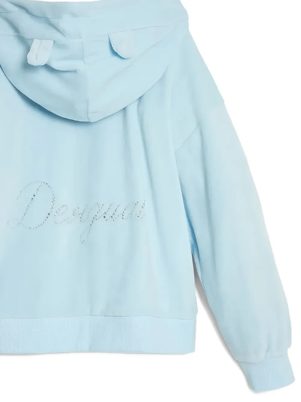 Худи на молнии Desigual, синий — фото 3