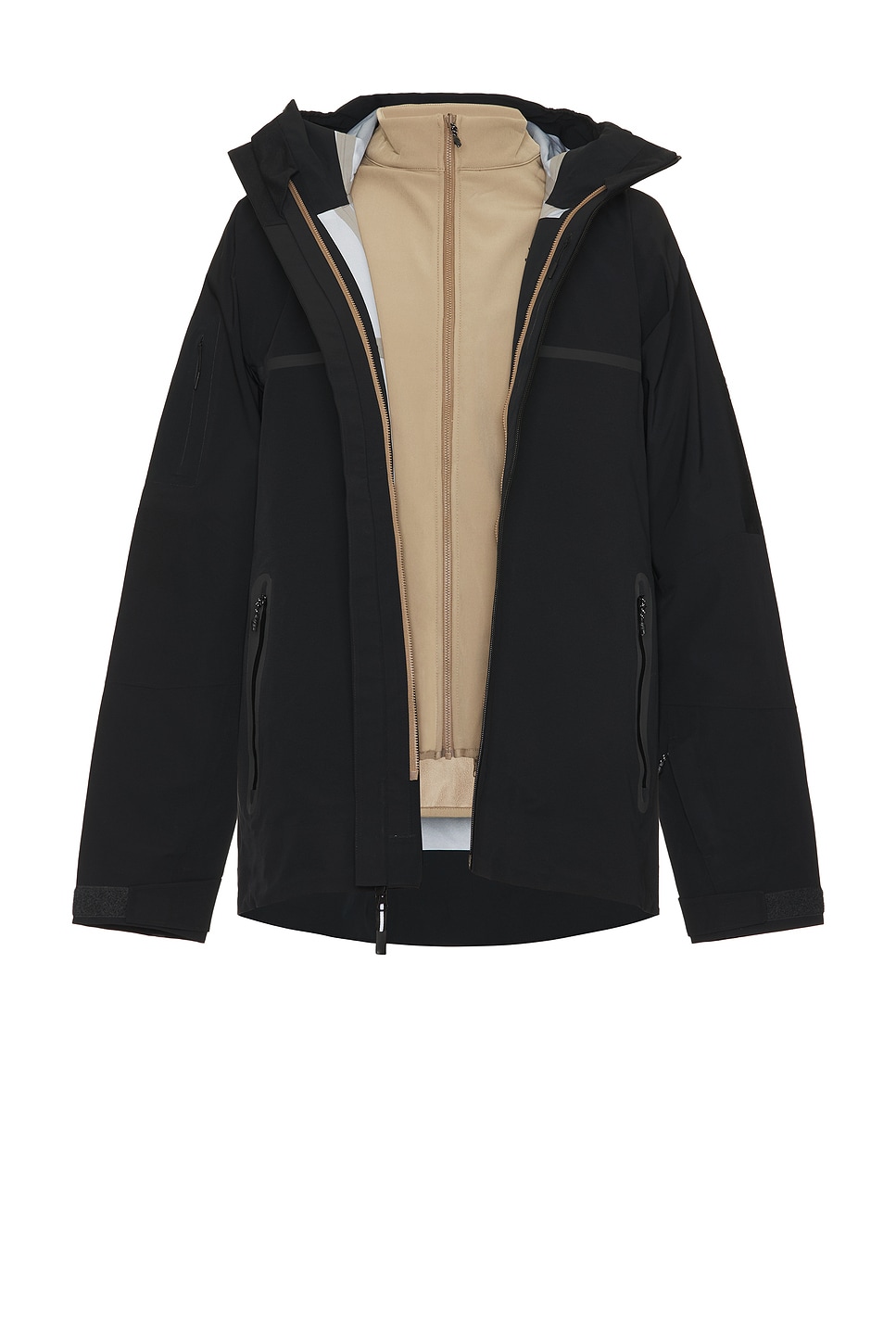 

3-в-1 Функциональная 3-литровая куртка Whitespace, black & dark taupe