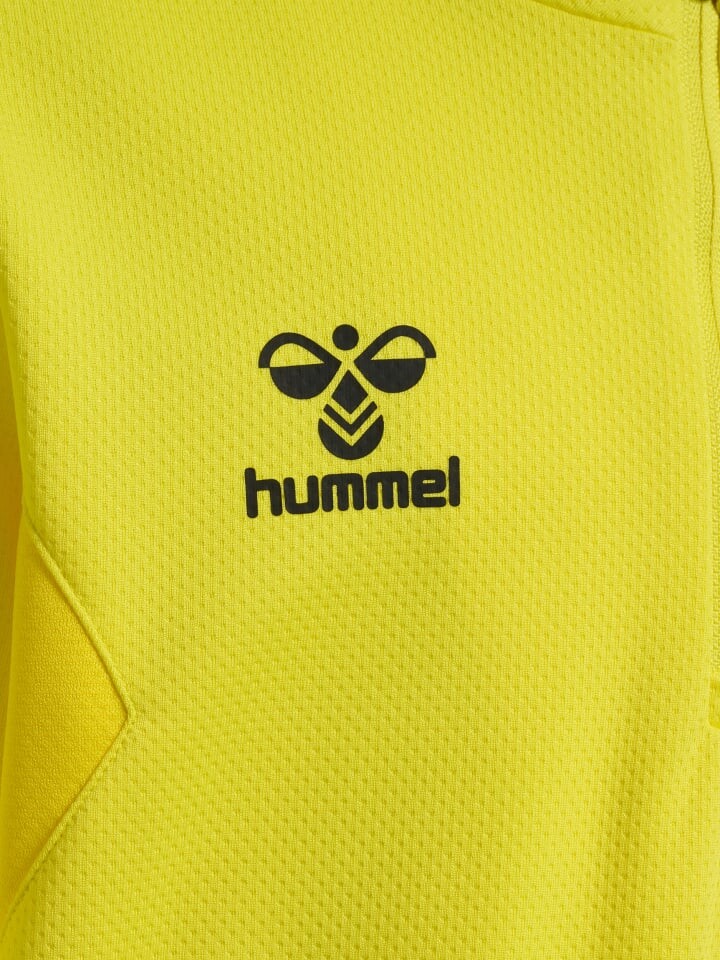 Толстовка Hummel Hmlauthentic Multisport Kinder, цвет blazing yellow — фото 3