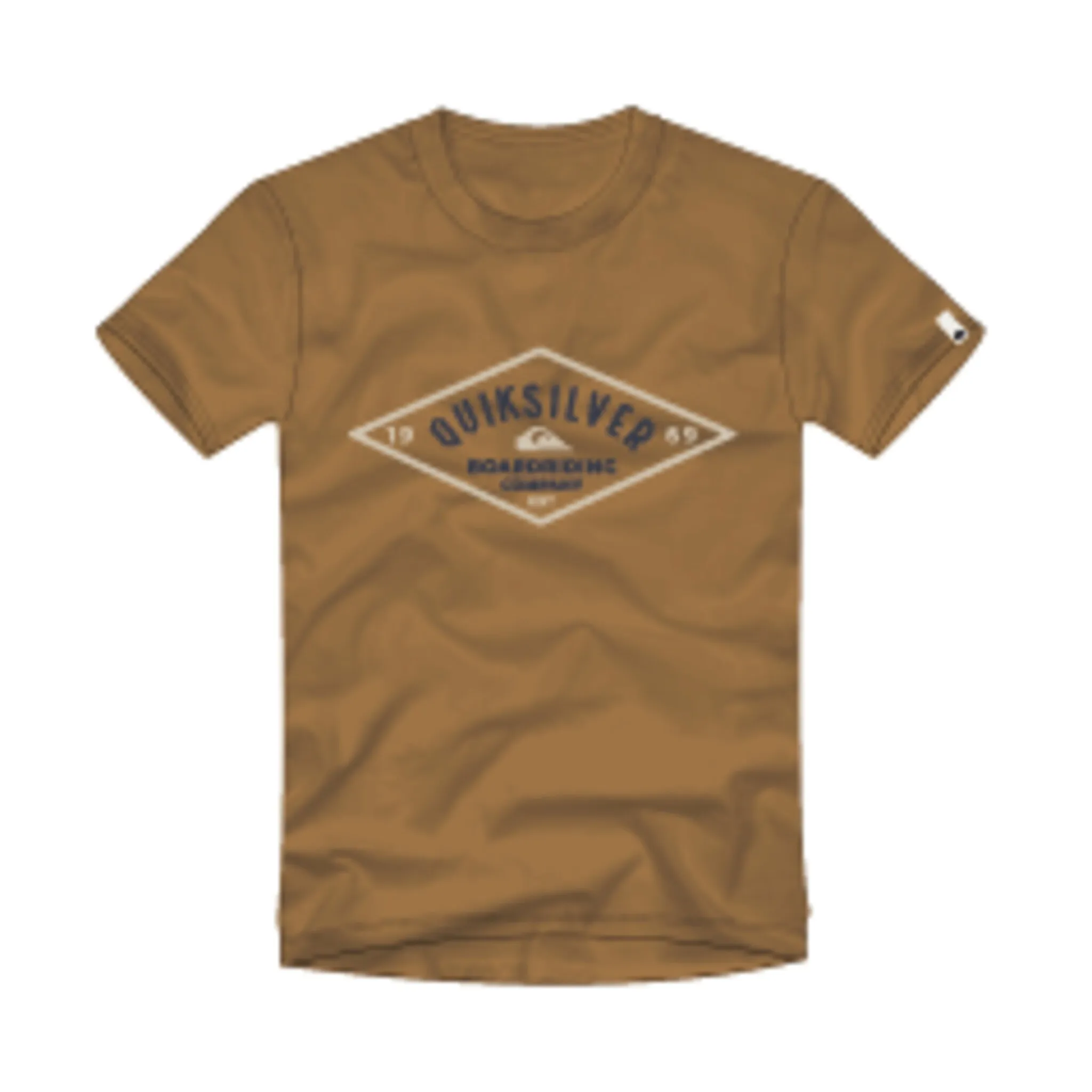 

Футболка Quiksilver "QS DIAMOND LOGO SHORT SLEEVE", коричневый