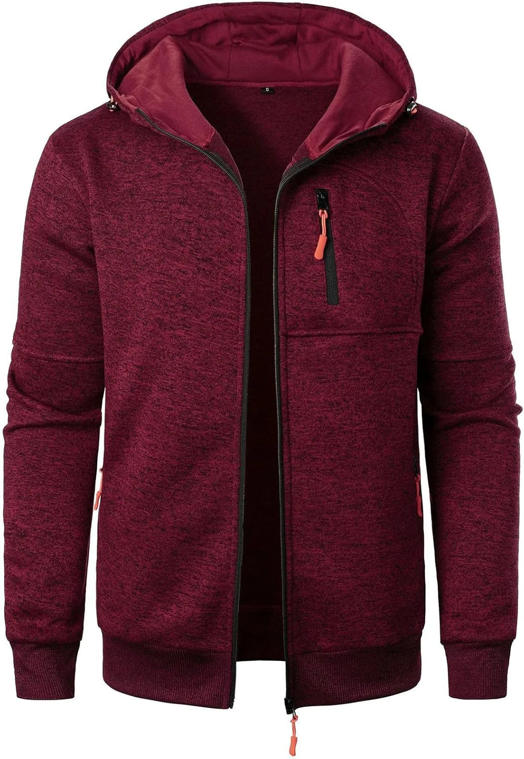 

Толстовка с капюшоном для мужчин, Casual, на молнии