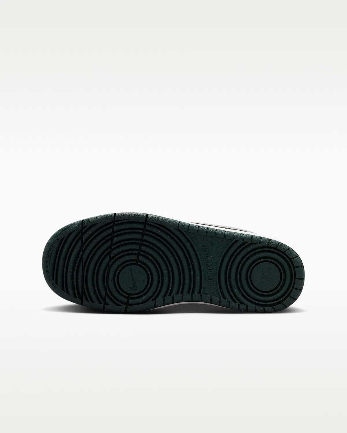 Кроссовки Nike Court Borough Low Recraft для детей, Midnight Navy/Seaweed/White/Metallic Silver — фото 2