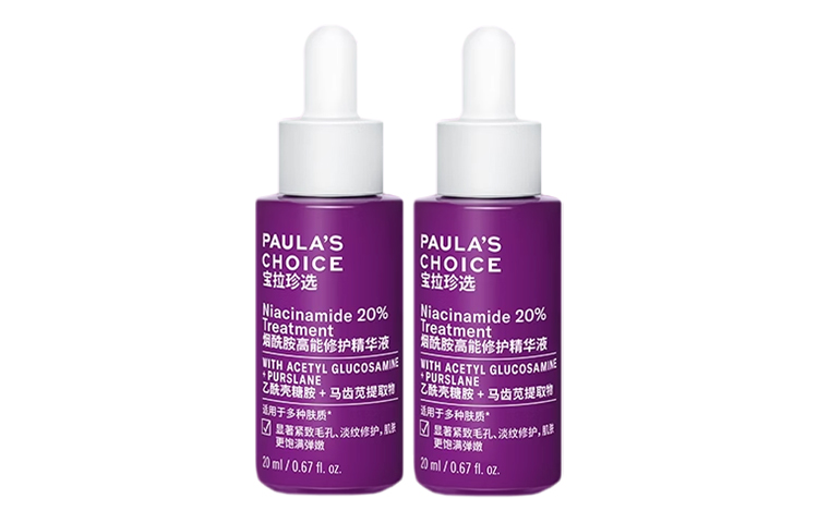 

Сыворотка Niacinamide High Energy восстанавливающая увлажняющая, подтягивающая, успокаивающая 20мл/20мл*2 PAULA'S CHOICE