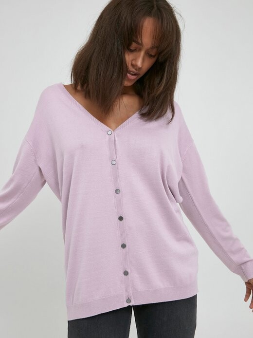 

Кардиган пзсара Pulz Jeans, фиолетовый