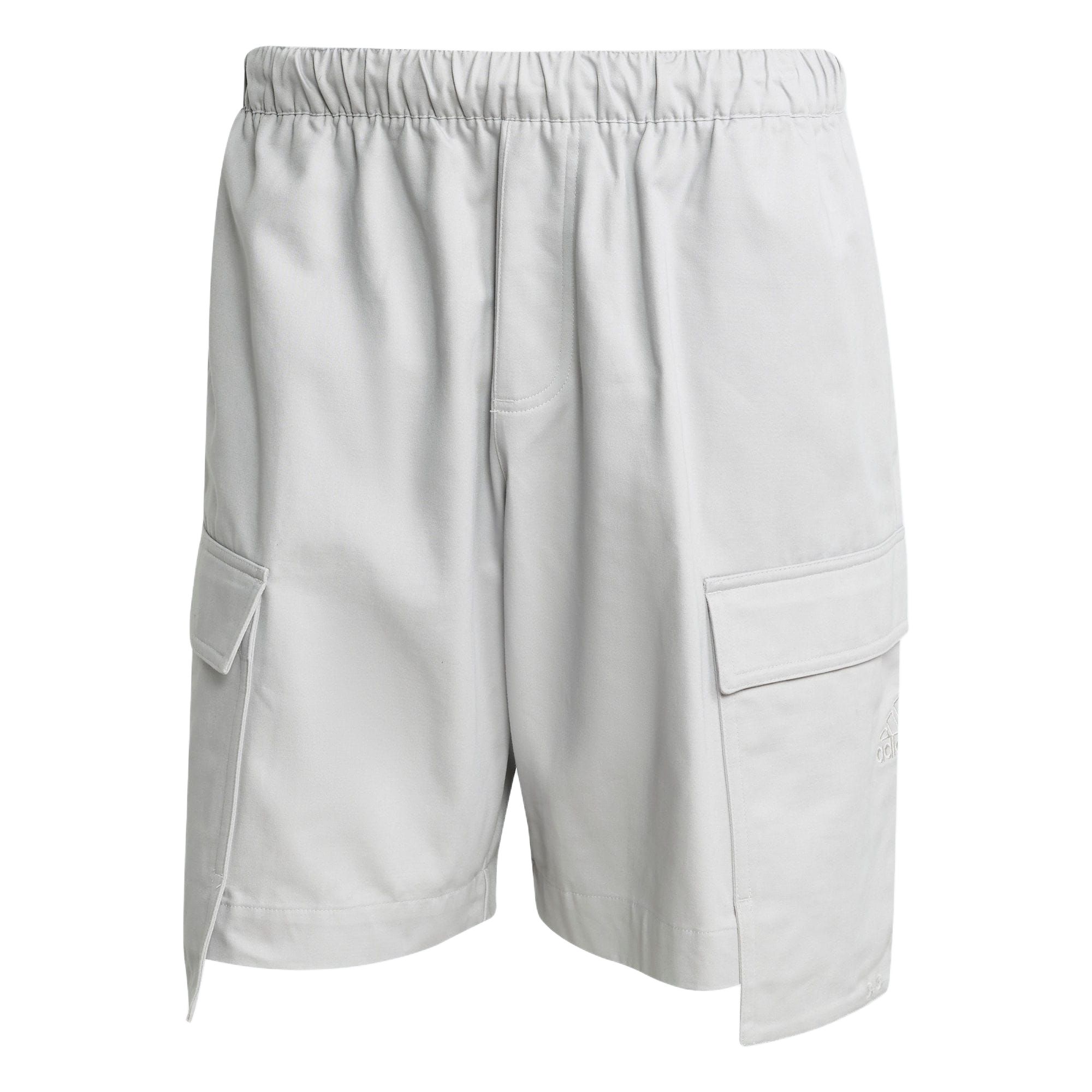 

Оригинальные спортивные шорты Utility мужские светло-серые Adidas, светло-серый