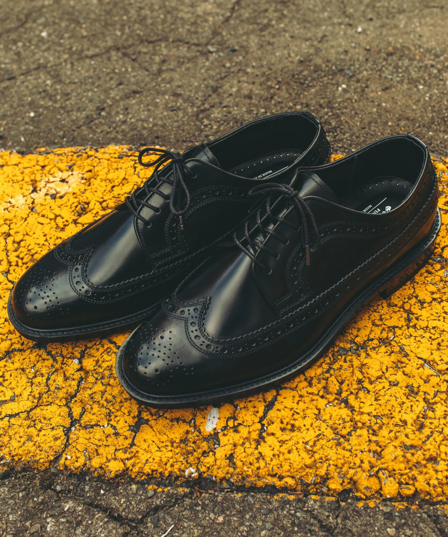 Мужские классические туфли The Kenford Fineshoes K031 CLASSIC WING TIP