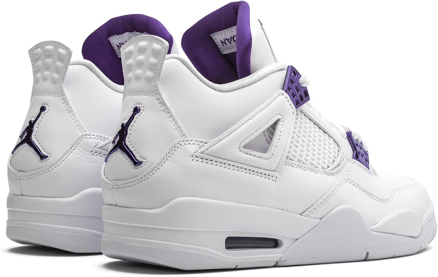 Мужские кроссовки Nike Jordan 4 Retro, размер, белый — фото 3