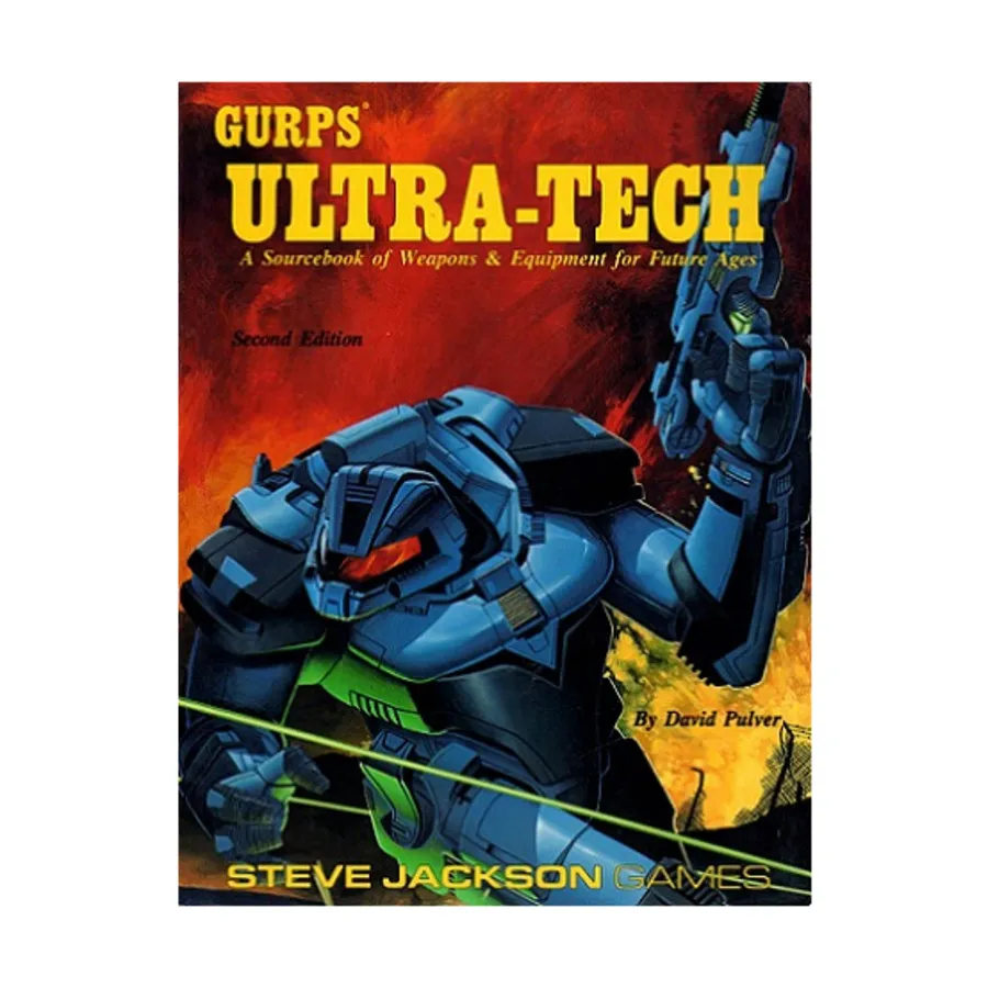 

Ultra-Tech (2nd Edition), GURPS (1st-3rd Edition) - Technology & Equipment, мягкая обложка