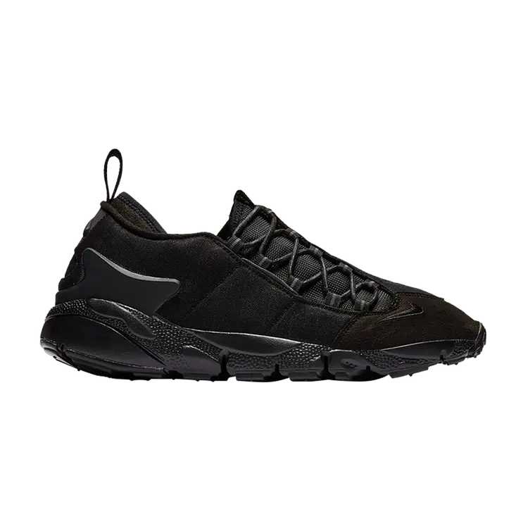 

Кроссовки Nike Comme des Garçons x Air Footscape 'Triple Black', черный