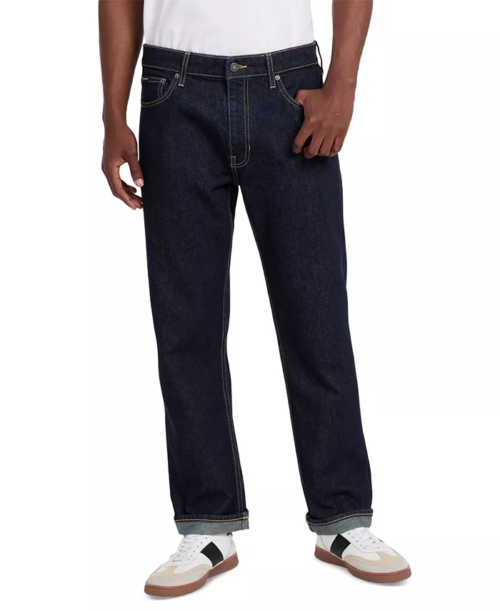 

Мужские джинсы G16 Straight-Fit Selvedge Rinse Wash GUESS JEANS, синий