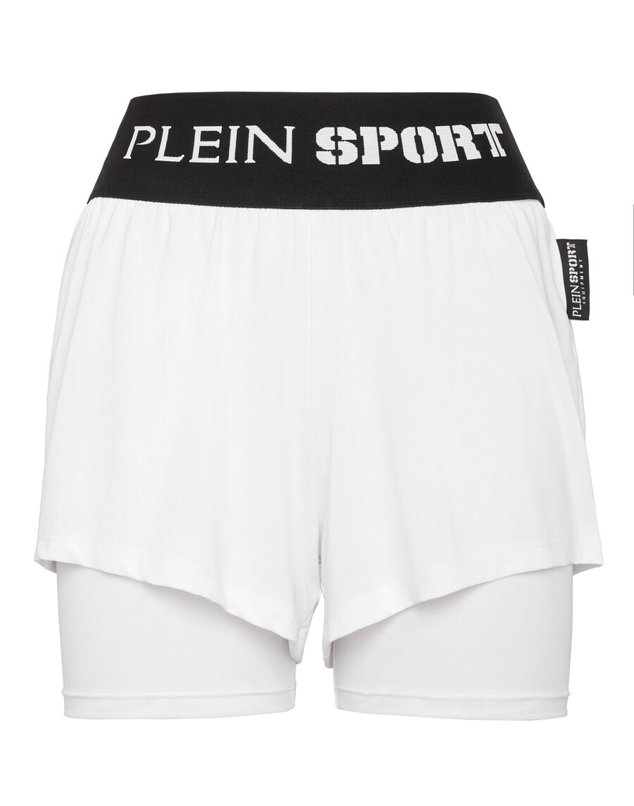 

Шорты Plein Sport Regular Athletic Pants, белый